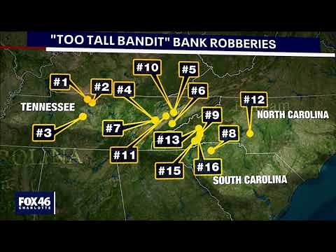 11 years later, 'Too Tall Bandit' hits NC bank on same day as first robbery