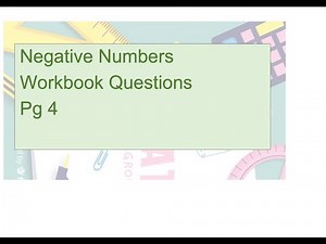 Directed number - Adding, Subtracting, Multiplying and Dividing positive and negative numbers