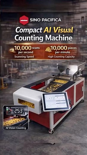 Compact AI Visual Counting Machine