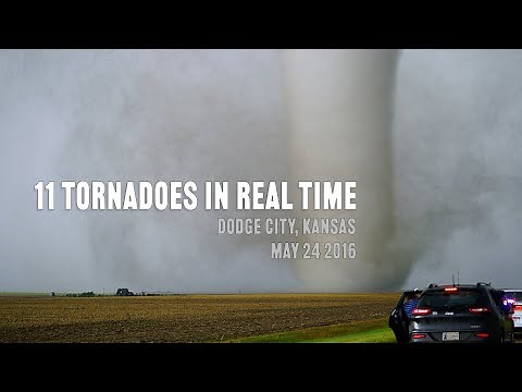 EF3 Tornado Chase from start to finish in real time.