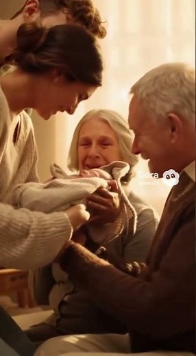 Three Generations, One Heart ❤️ | Heartwarming Family Moment with Newborn