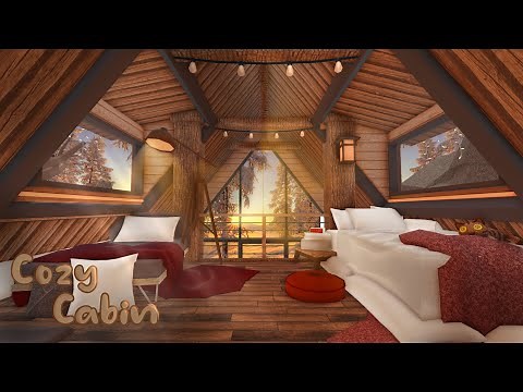 Bloxburg | Cozy winter cabin | No-Large plot | Le Yuii