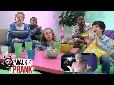 Walk the Prank Cast Reacts: Baby Alien | Walk the Prank | Disney XD