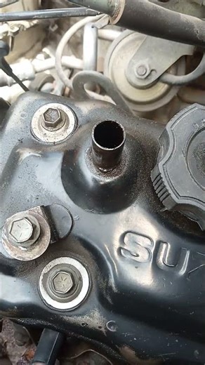 How to check engine blowing system #tecnician #engine #mechanic #fyp