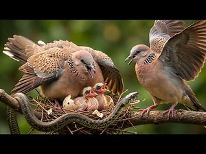 Spotted Dove: 33 Days From Egg to First Flight | Bird Life Cycle Documentary