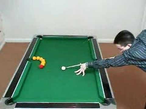 Pool trick shots