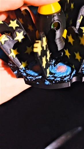 Dynamic Galaxy Flipbook Spinner: A Visual Wonder