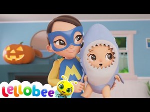Baby SHARK DANCE - HALLOWEEN! | Nursery Rhymes & Kids Songs | Baby Video | Lellobee