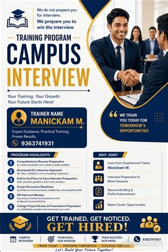 IT Campus Interview Preparation WorkShop