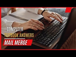 #Compute Textbook Exercises |CH – 5 - MAIL MERGE| #Class - 6