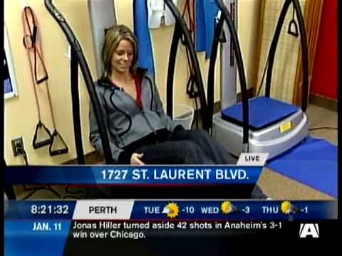 Ab Workout with Vibration Technology!