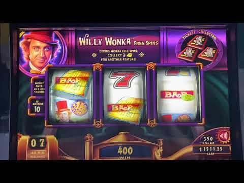 3 Reel Willy Wonka Slot Machine by WMS!