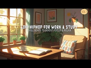 Instrumental Lofi Hiphop | No Lyrics | Chill Beats to Focus, Work & Study All Day Vol.1