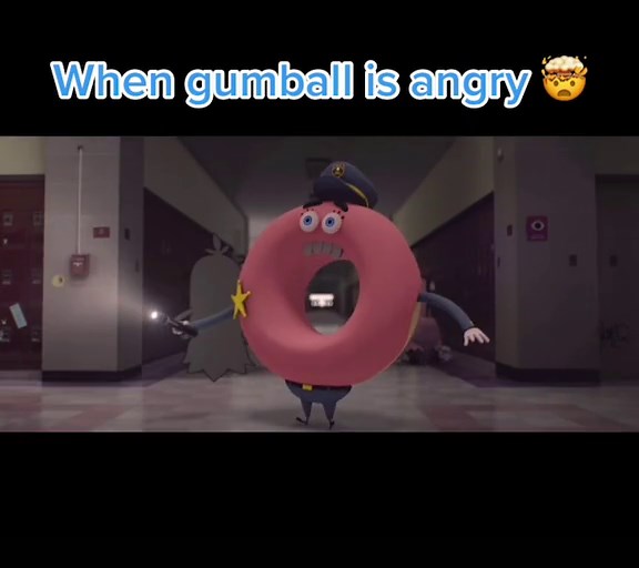 Gumball Angry Agent Reaction