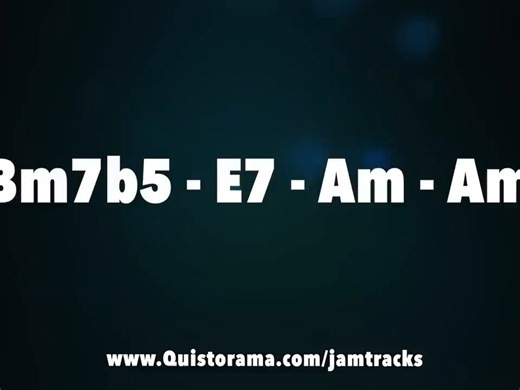 30分钟小调251练习 伴奏 minor 2-5-1 backing track