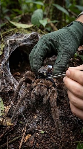 tarantula Spider POV Inside the Underground Cave | Realistic Oyster Camera