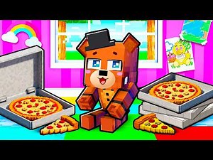 I PRETEND to be BABY FREDDY FAZBEAR in Minecraft!
