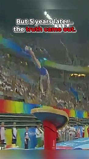 They caught her using a fake passport… and no one knows her real age😳🤔 #gymnastics #scandal