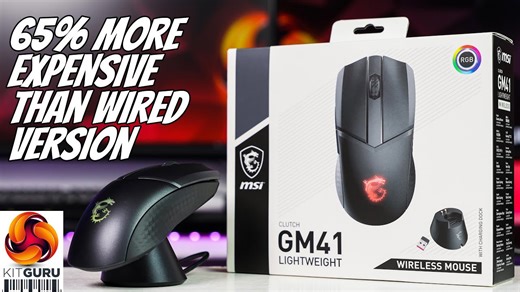 MSI Clutch GM41 lightweight wireless review