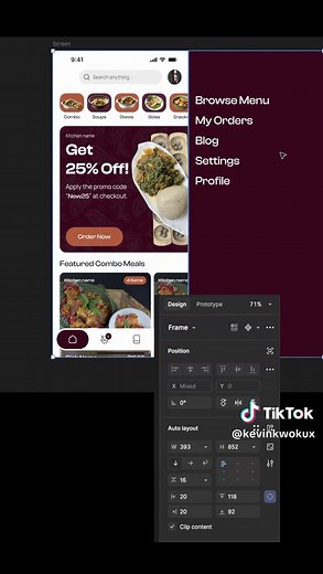 Animated Sidebar Menu in Figma Tutorial . Hamburger menu sidebar animation for mobile apps in Figma. . #figma #sidebar #hamburger #mobileapp #animation #uidesign #uxdesign #ui #ux #webdesign #uxuidesign #figmatutorial