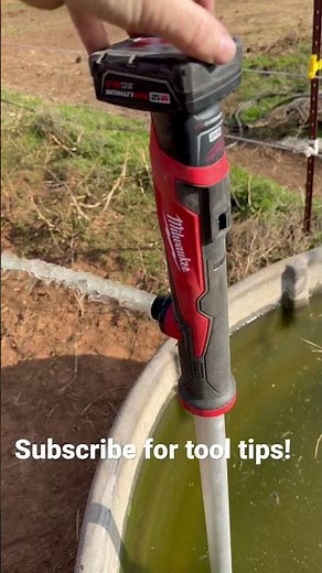 Milwaukee M12 Water Pump! What do you use yours for? #milwaukeem12 #milwaukee #stickpump