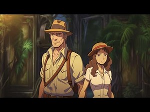 Indiana Jones but it's japan anime