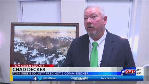 New Tom Green County commissioner sworn in