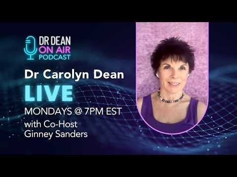 Dr. Carolyn Dean Birthday Live: AI Health Advice, Magnesium Deficiency, and Junk Food Risks