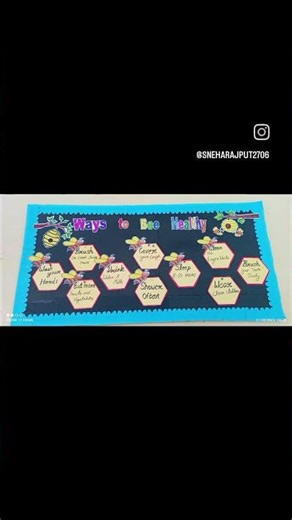 display board decorate Honey Bee theme