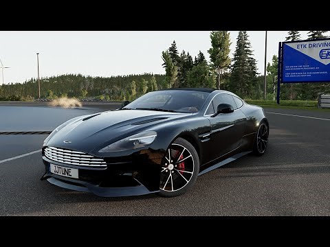 Aston Martin Vanquish | Beamng Drive MOD Test + Download