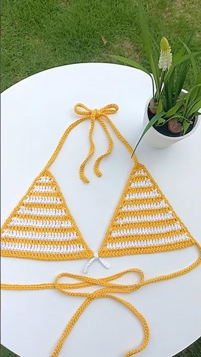 Ready for a basic bikini tutorial? New tutorial coming up! #crochet #crochetbikini #crochettutorial