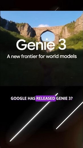 Google Genie 3: AI That Builds 3D Worlds from Text Prompts!