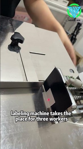 Easy to use and fast! Labelling machine takes the place of 3 workers, sticks without bubbles,
