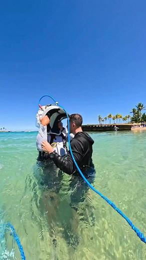 Enjoy this tour in San Juan, Puerto Rico. Sea trek adventure in Puerto Rico. Things to do in Puerto Rico. #tourspuertorico | Turisteando en Puerto Rico