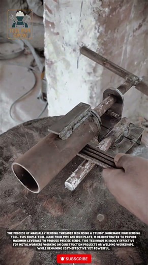 Incredible Homemade Metal Fabrication Tool - Easy DIY