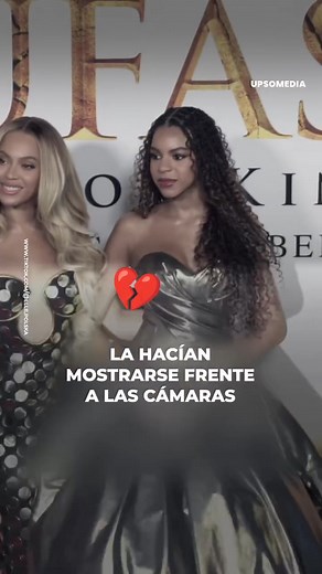 “Es solo una niña y la hacen verse como adulta” El rostro de Blue Ivy lo decía todo, sus padres, Beyoncé y Jay Z ponían una gran presión sobre ella, y no lo podría disimular. | Aleluya