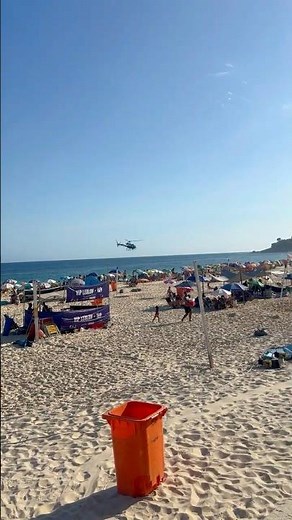 🇧🇷 Leblon Beach 🚁 Brazil 🌞