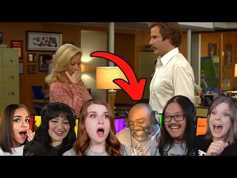 Top Anchorman Pants Scene Reactions (Spoiler) Anchorman: The Legend of Ron Burgundy (2004)