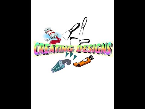 Creating Abstact Designs on The Gel Plate