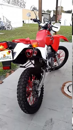 Xr650l with dmc exhaust
