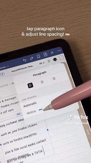 How to align text to line in GoodNotes5💡📝✍🏻✨ #goodnotestutorials #goodnotes #ipadplanner #digitalplanner #ipadtutorial #ipadtok #ipadnotes #ipadkid #2023digitalplanner