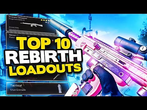 Warzone Top 10 BEST LOADOUTS for REBIRTH! (Best Class Setup & Meta)