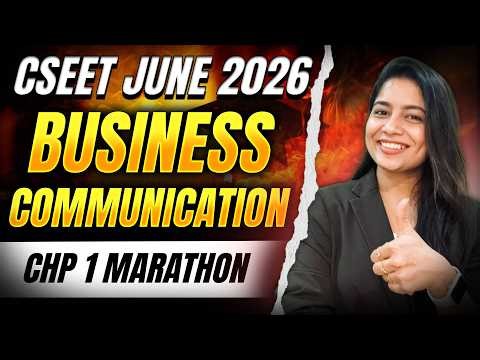 FREE CSEET Business Communication Crash Batch | Chp 1 Essentials of Good English Full Marathon