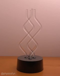 41K views · 227 reactions | Kinetic L Form Lamp: rotation of bent...