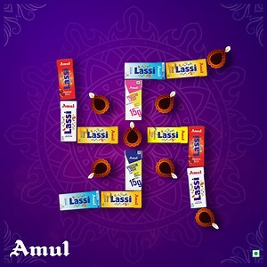 957K views · 3.8K reactions | So many flavours for a celebration of your choice. Have a Happy Diwali with Amul Lassi. #AmulLassi #AmulIndia #Amul #HappyDiwali #Diwali #IndiasOriginalColdDrink | Amul | Facebook