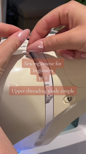 Upper Threading Your Sewing Machine Made Simple