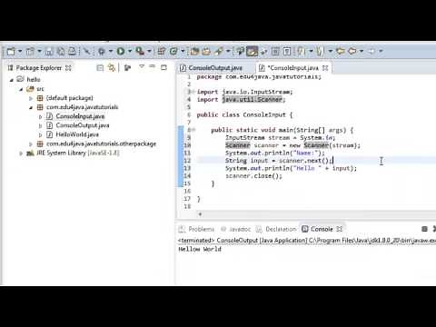 Entrada y salida por consola en Java