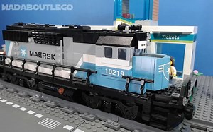 乐高火车站 10219.