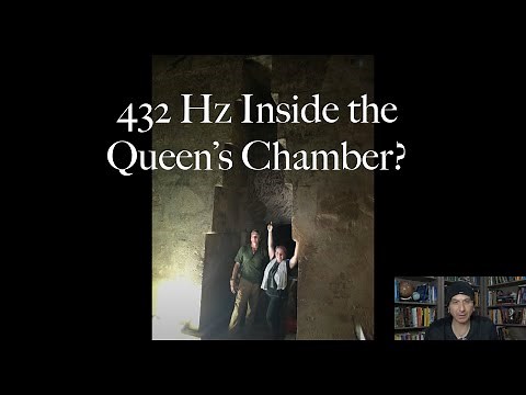 432 Hz Frequency Inside the Queen's Chamber - Great Pyramid of Giza - Egypt