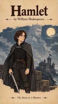 Hamlet — The Story in 2 Minutes | William Shakespeare